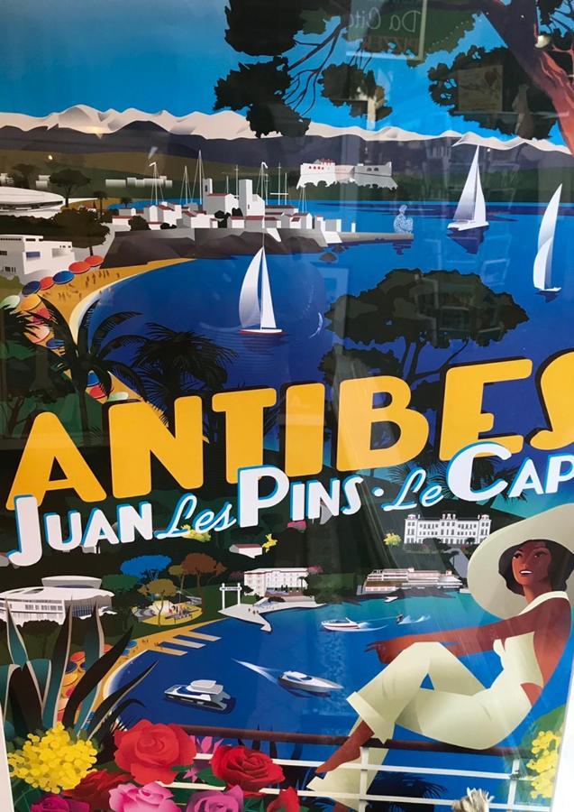 Charmant Appartement Au Coeur De Juan Les Pins Antibes Kültér fotó